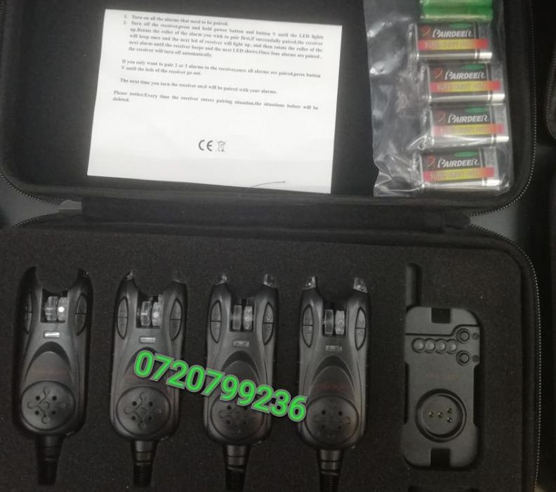 Set statia 4+1  de pescuit Nou sigilat la oferta