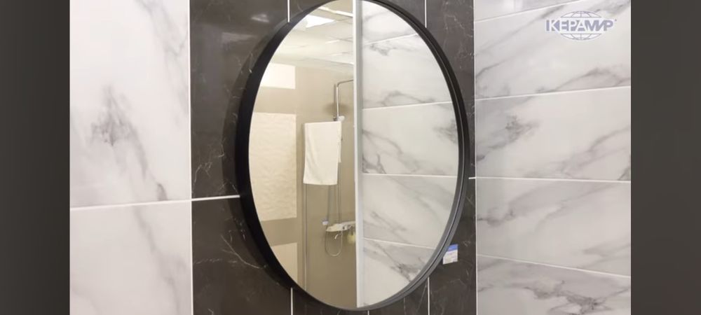 Установим зеркало с подсветкой и по дизайну!