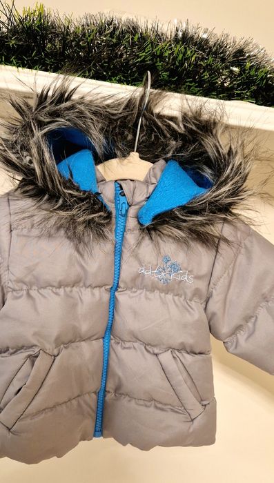 Детско зимно яке за момче, размер 74, произведено в България