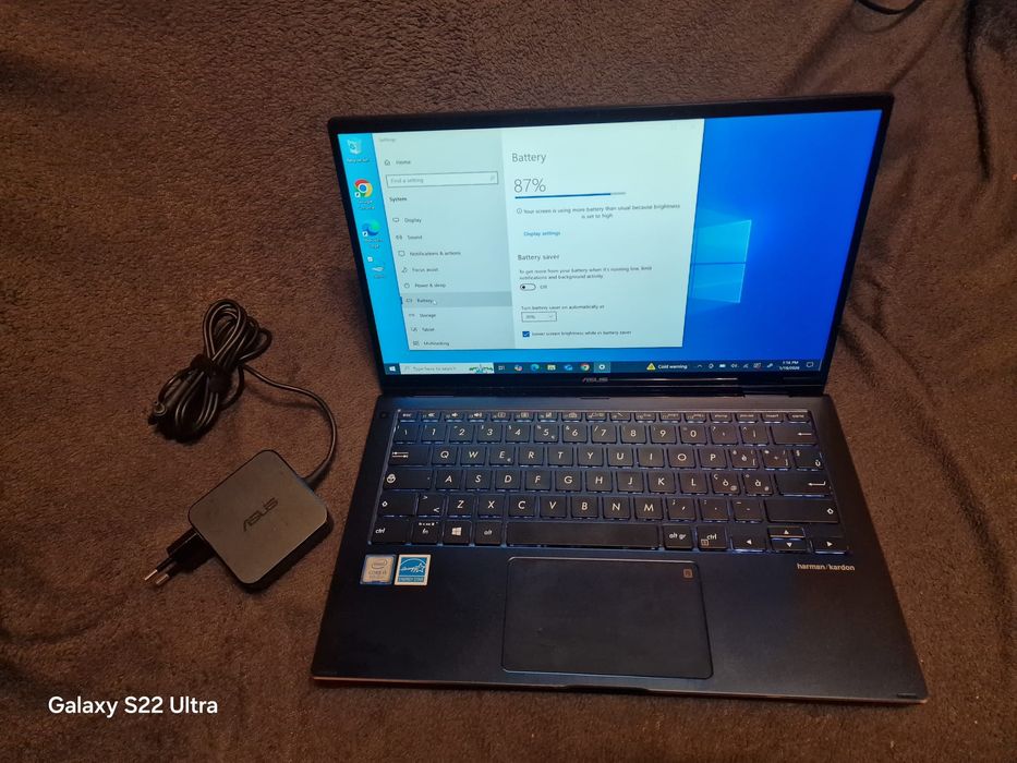 Mini laptop Lenovo ux362f perfect pentru diagnoza auto tooch screen