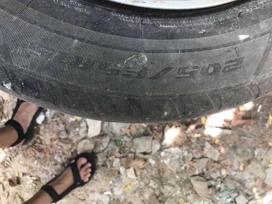 продам резину 205.65.р15 powertrac