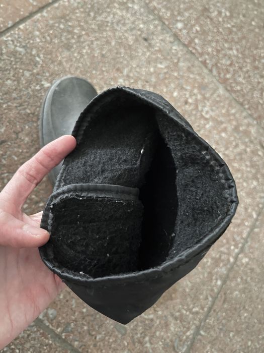 Сапоги прорезиненные утепленные 40 размер