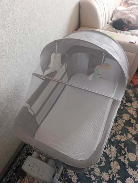 Колыбельная качалка электроная с музыкой