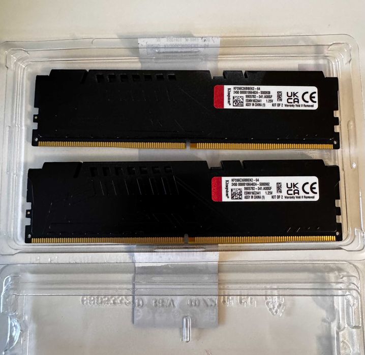 RAM 64GB DDR5 Kingston FURY Beast (2x32GB), EXPO, 5600MT/s, CL36, garantie