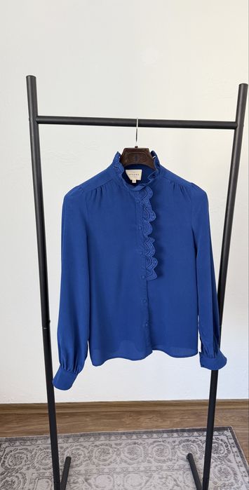 Sezane копринена риза