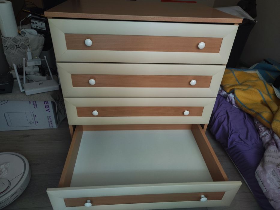 Скрин с 4 чекмеджета