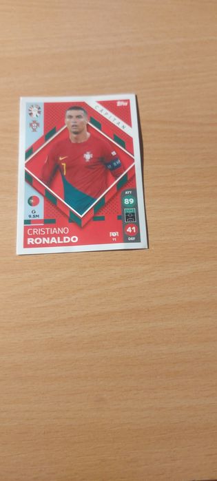 Ronaldo Euro 2024 Cartonaș