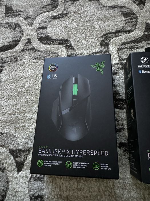 Мышка беспроводная Razer Basilisk v3 Hyper Speed