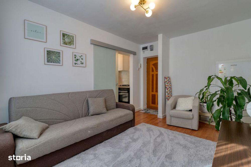 Apartament 2 camere mobilat -de inchiriat