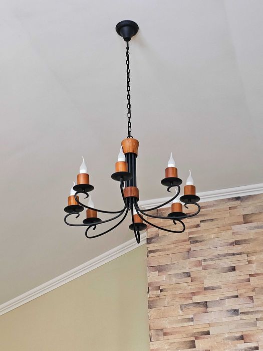 люстра ковка кованная лофт