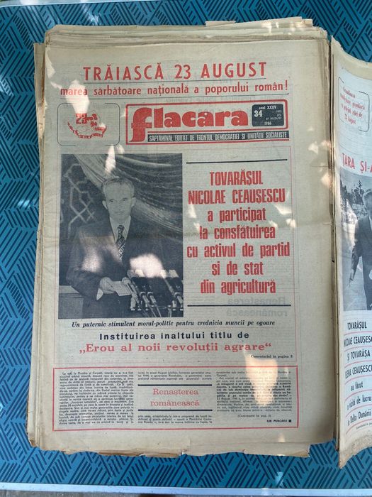 Ziare vechi in stare buna