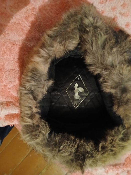 Шапка и воротник мужская .