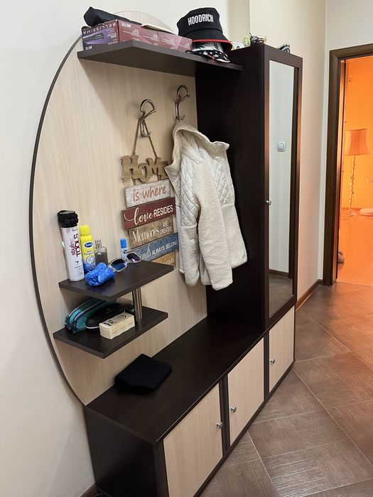 Портманто венге и избелен бук