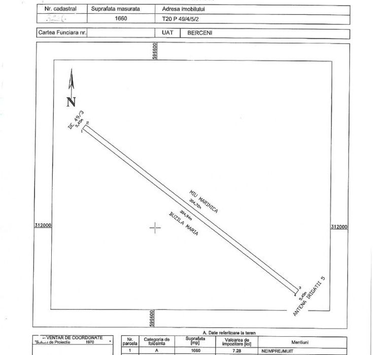 2 Terenuri 1660mp Extravilane In Rate Primaverii Com. Berceni | #EG37