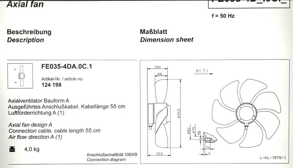 Вентилатори FE035-4DA.0C.1 на ZIEHL-ABEGG