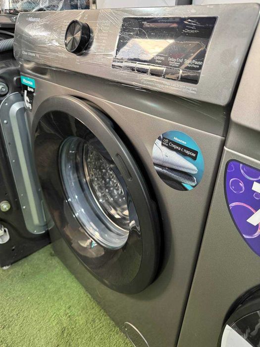 Стиральная машина Hisense 6 кг WFQP6012EVMT Inverter Steam