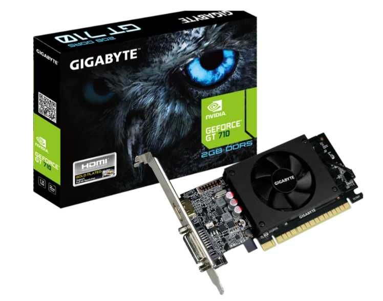 Продам видеокарту GIGABYTE GeForce GT 710 [GV-N710D5-2GL]