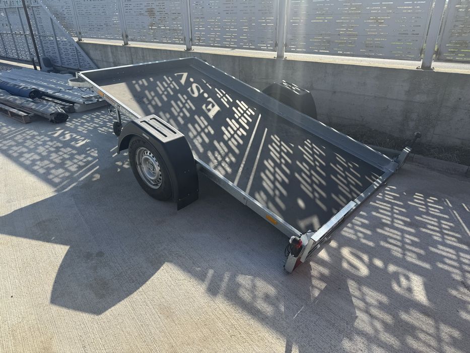 Remorca auto Neptun, basculabila, 1,3 Tone, 3m x 1,65m