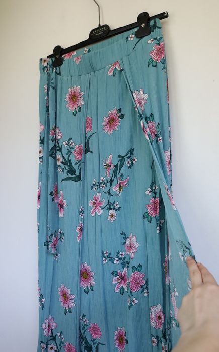 Fustă maxi albastra M