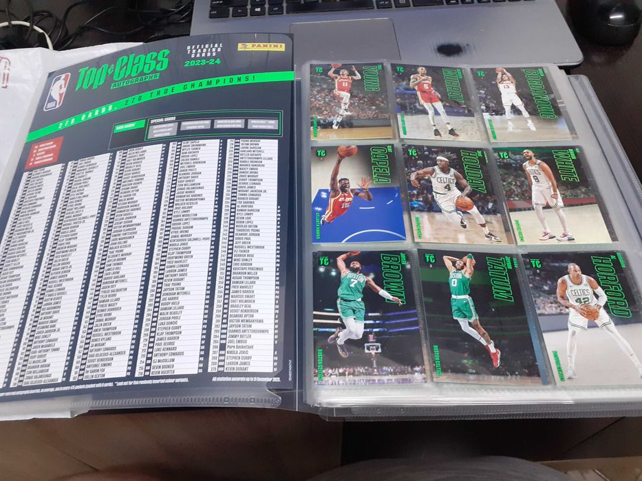Top Class NBA 2024 album Panini
