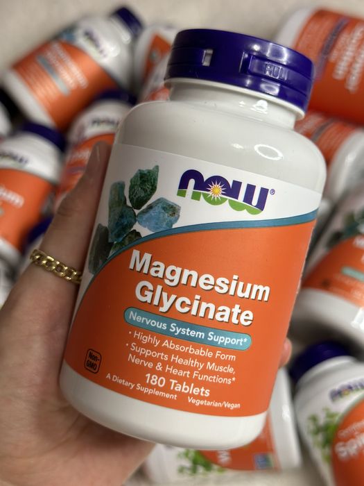 Глицинат магния. Magnesium Glycinate 180таблеток