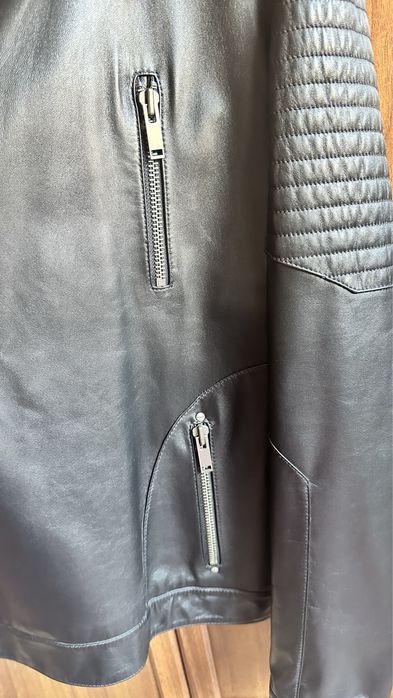 Естествена кожа , мъжко яке