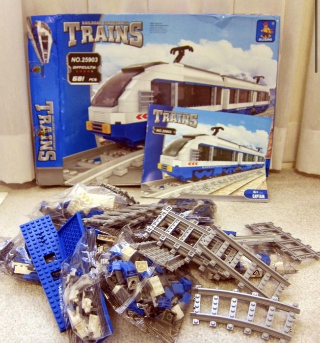 LEGO лего поезд