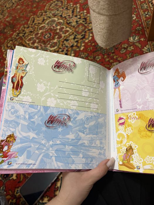 Книга о каникулах winx