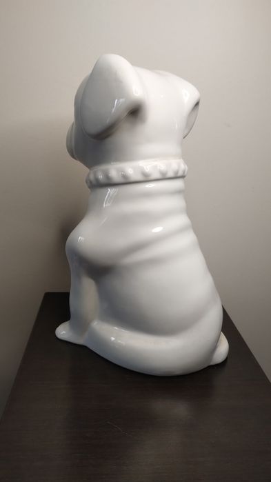 Чудесна статуетка на булдог от керамика. Куче.