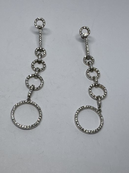 дамски сребърни обеци 11.86гр 925
