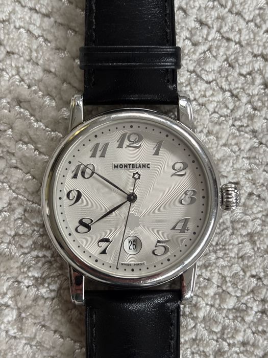 Ceas barbatesc Montblanc Meisterstuck Star, 40mm curea piele originala