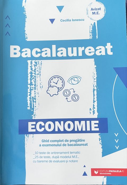 Set Bacalaureat Economie / Admitere Drept