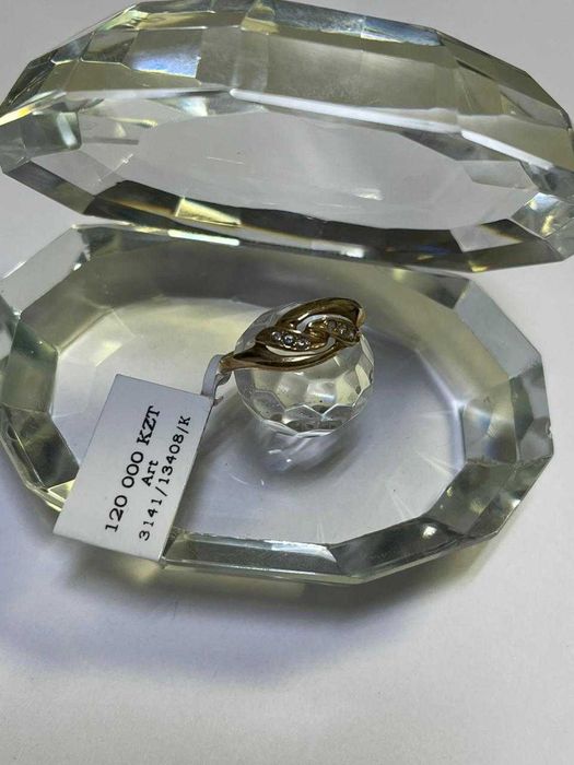 КОЛЬЦО золото 585 РФ\Рассрочка 0% СКИДКА\ Ломбард Asia gold 3141