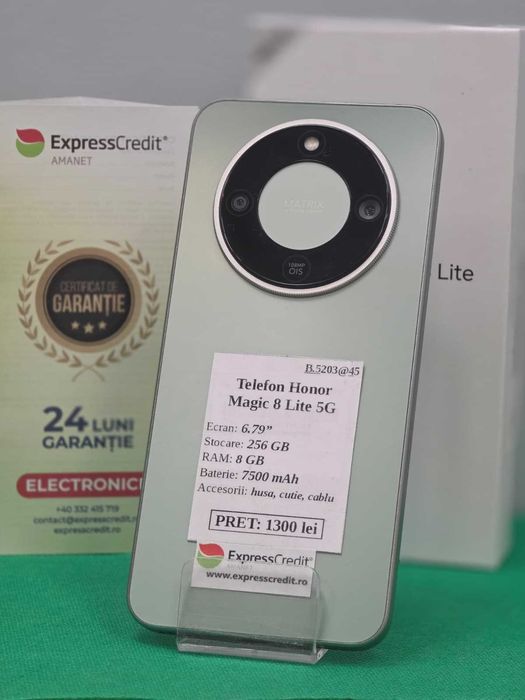 Honor Magic 8 Lite 5G [Ag45 B.5203] - Garantie 2 ani