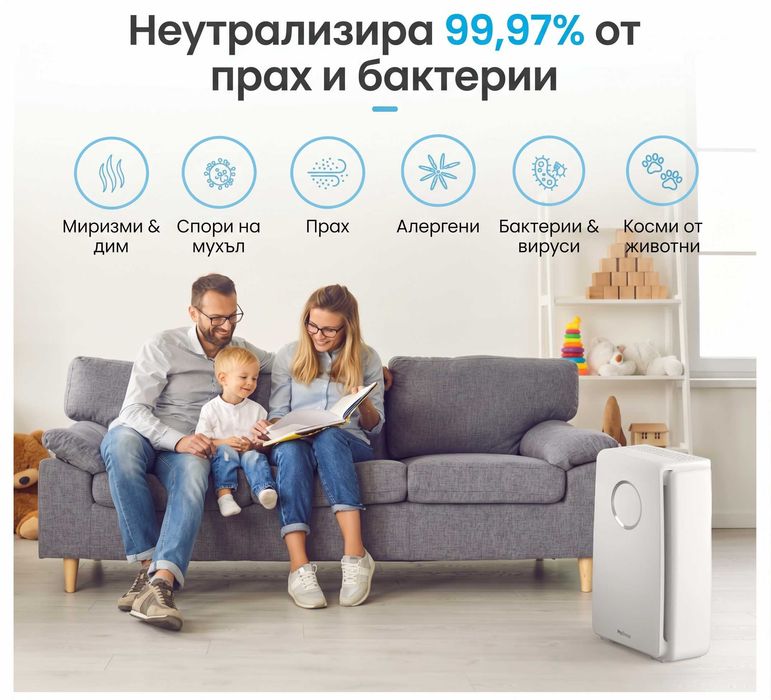 Пречиствател на въздух Pro BreezeTM 5 в 1