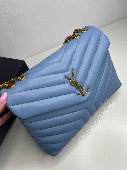 Geanta Y4es S8int L9ent - Loulou Large Blue