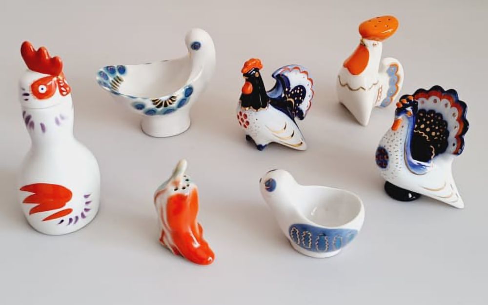 Сливочник  Солонки  Розетки