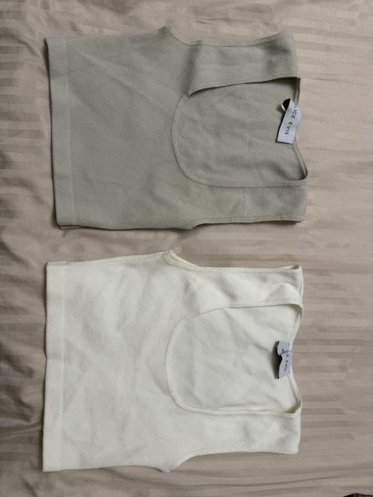 Alice Evis scarlet top