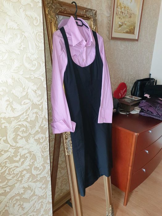 Рокля Андрюс в перфектно състояние с риза към нея