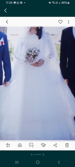 Продам свадебное платье