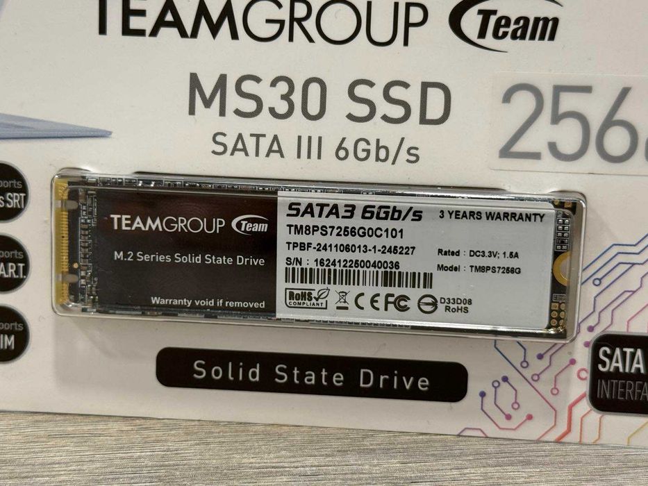 SSD Team Group MS30 256GB M.2 SATA3