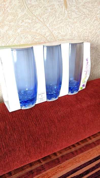 Стаканы новые 3 шт