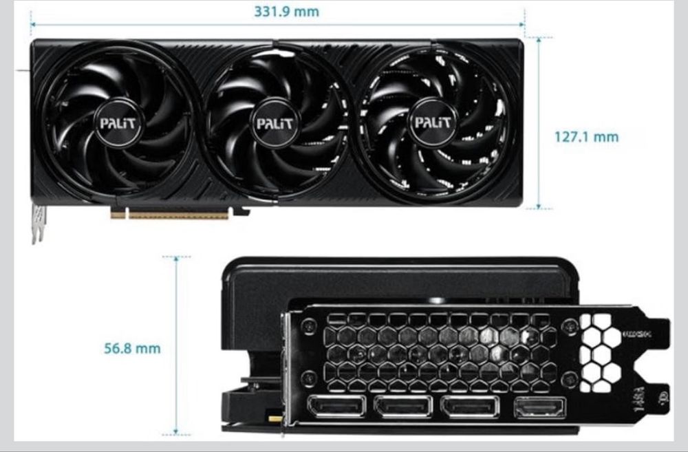 Видео карта Palit GeForce RTX 5080 Infinity 3 16GB GDDR7 Gaming Graphics card