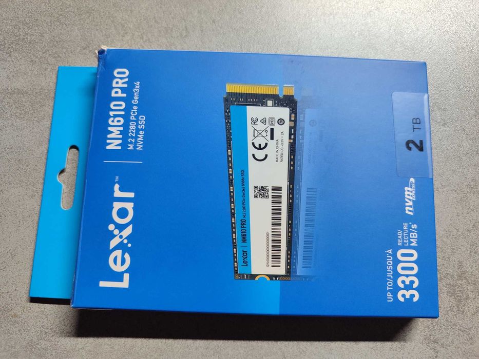 2 TB Lexar, Crucial Xolati yangi 190$