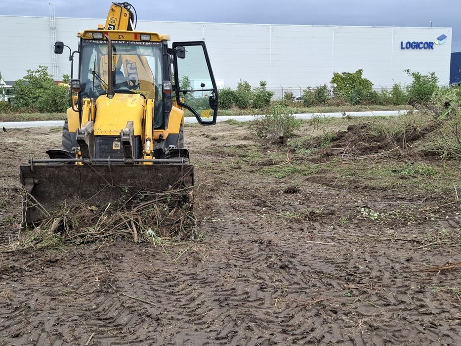 Buldoexcavator Nisip. Piatra. Pământ. Vegetal.inchiriem utilaje.
