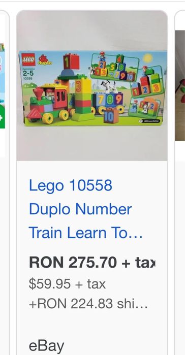 Lego Duplo LEGO 10558 -Number Train