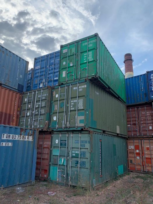 РАСПРОДАЖА 20 футовых Контейнеров 2,6 высотой GP  - Прям в КАРАГАНДЕ.