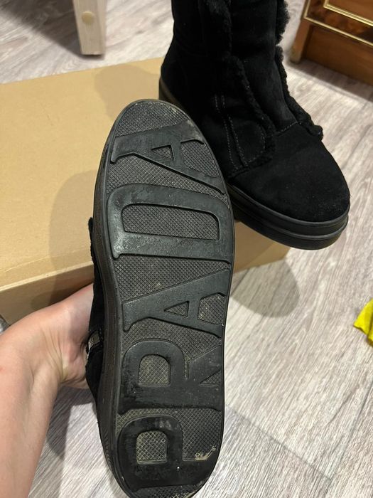 Зимние полуботинки Prada