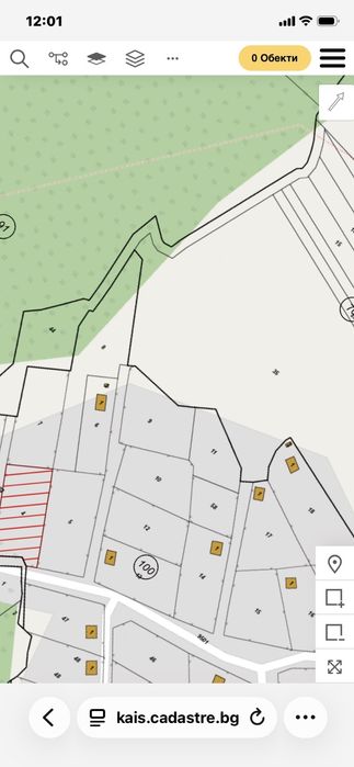 Парцел -  вилна зона Кънчево