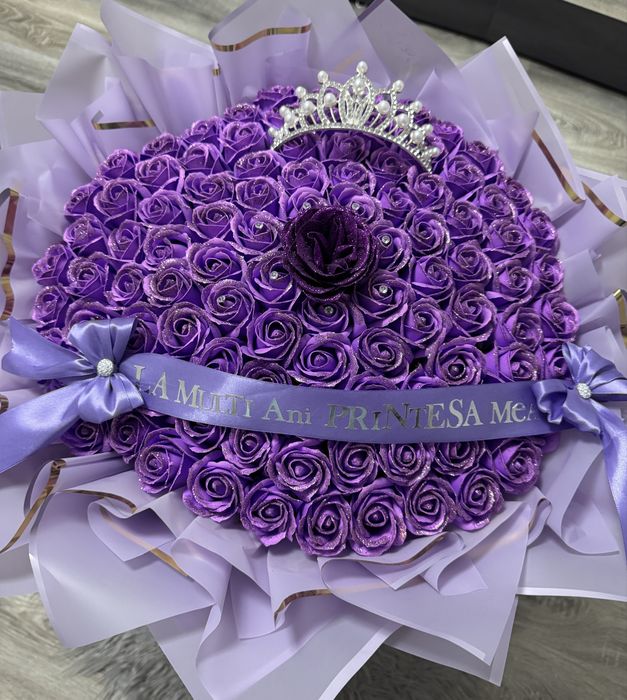 Buchet de trandafiri de săpun